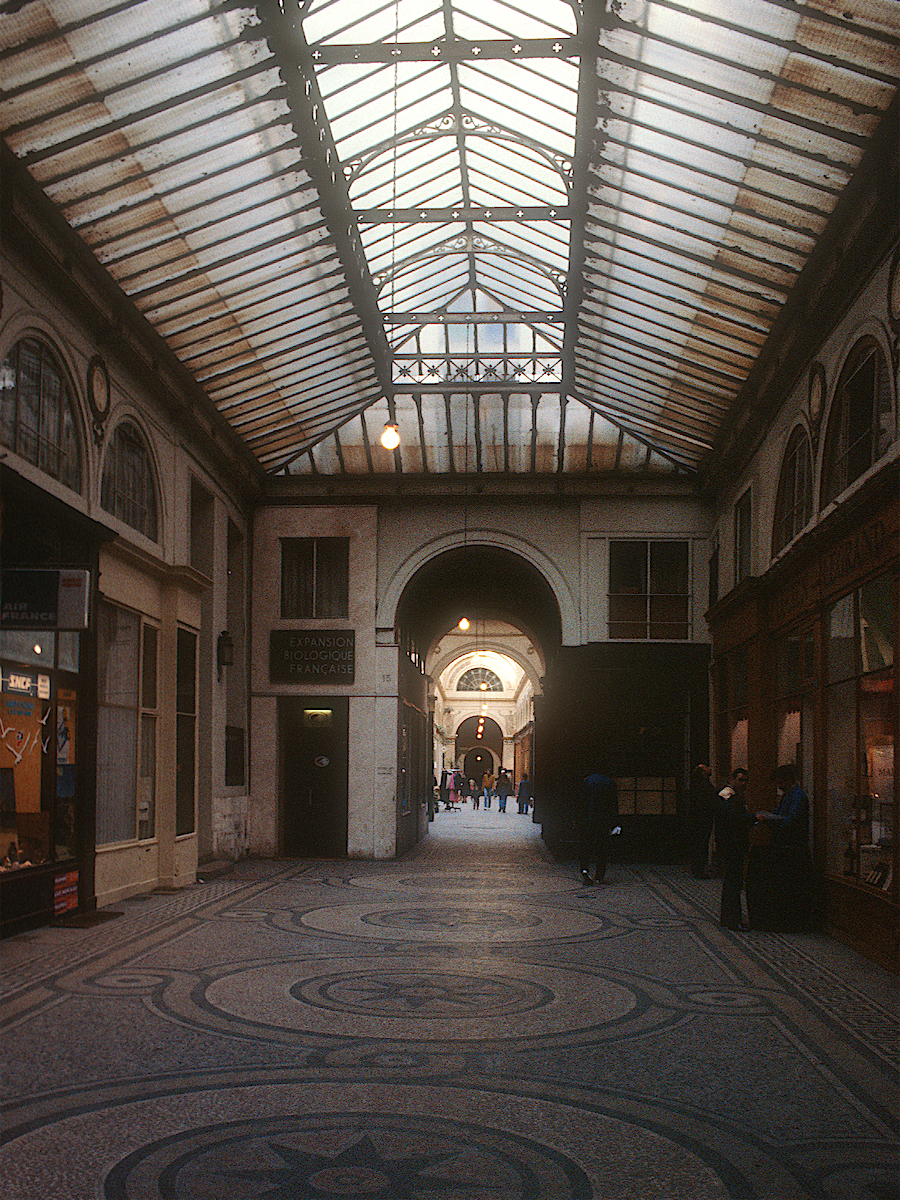 Galerie Vivienne, Paris (1823) photo © Thomas Deckker 1984