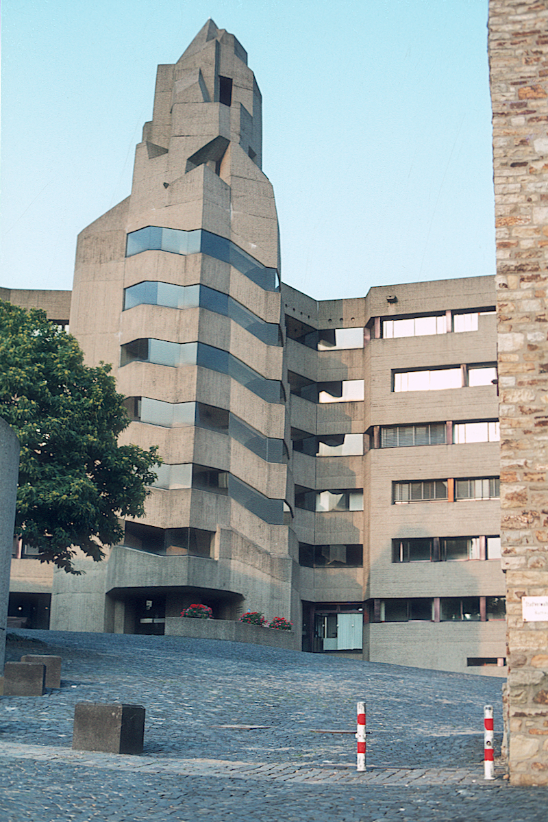 Gottfried Böhm: Rathaus Bensberg (1963-69) © Thomas Deckker 1979