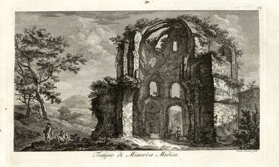 Giovanni Battista Piranesi: Le Antichità Romane Volume 2 Plate 32 (Rome 1756)
