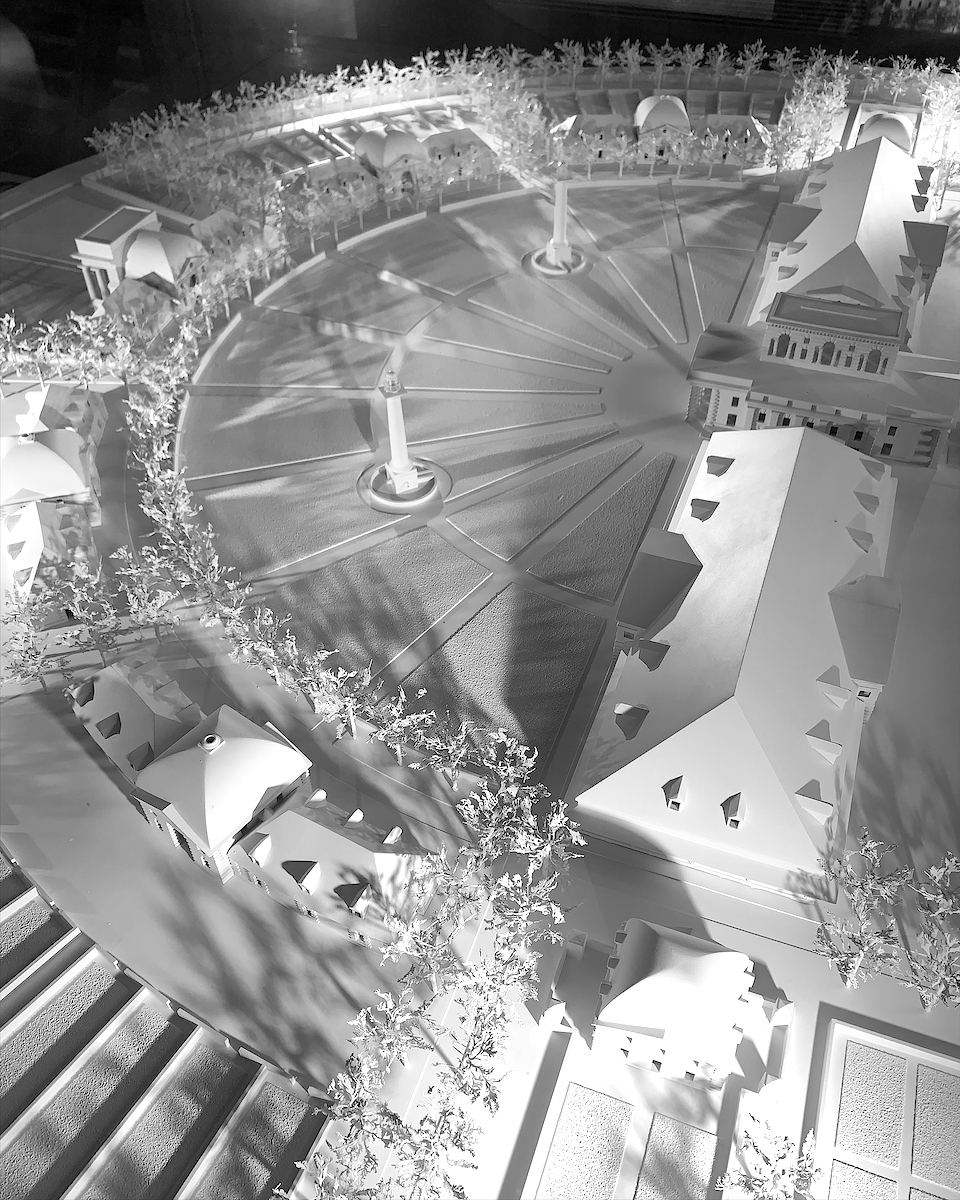 Model of the Saline Royale, from the Musée Ledoux photo © Thomas Deckker 2024
