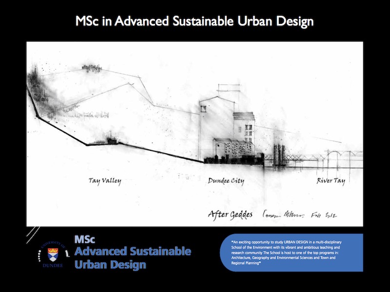 MSc in Advanced Sustainable Urban Design: Cover Page