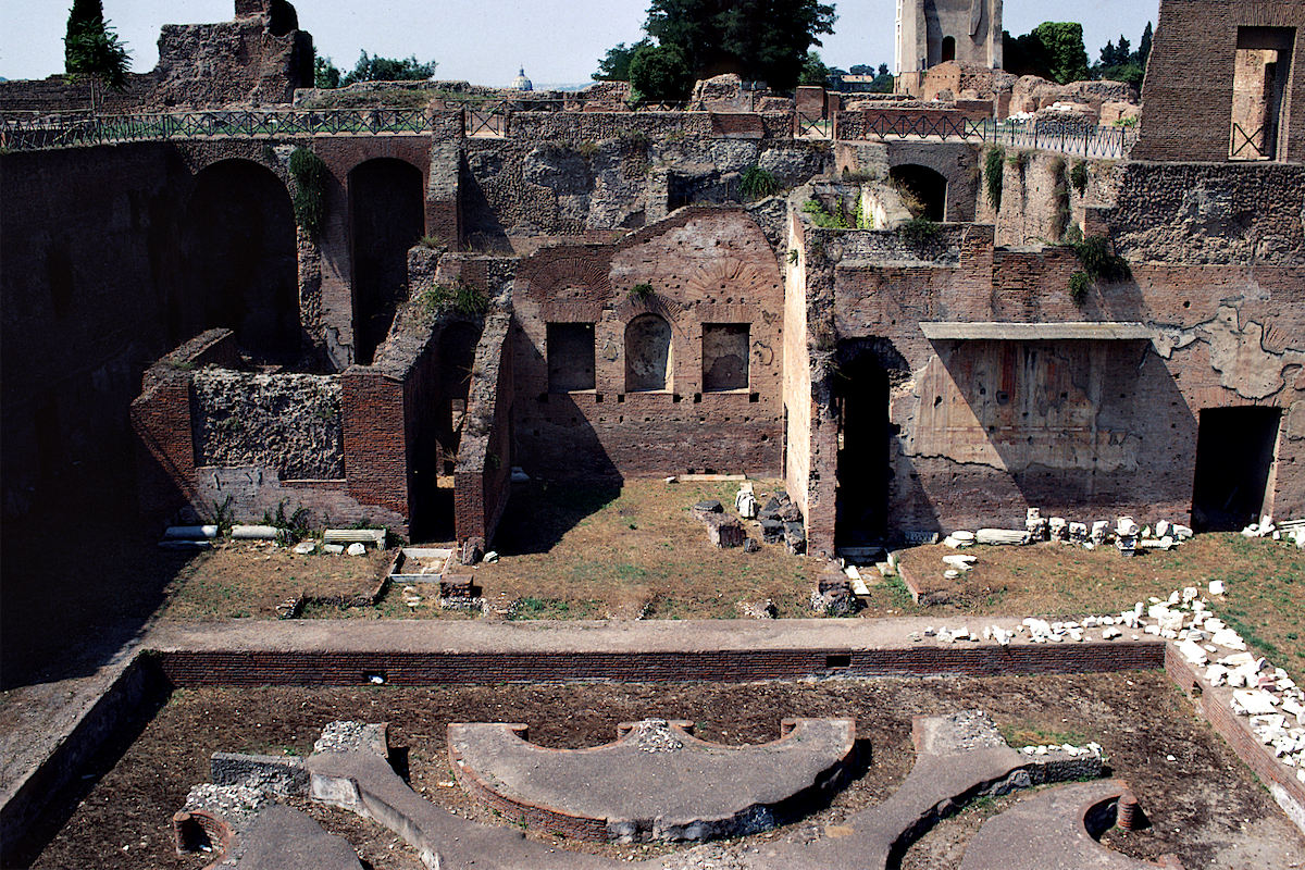 Domus Augustana, Rome photo © Thomas Deckker 1984