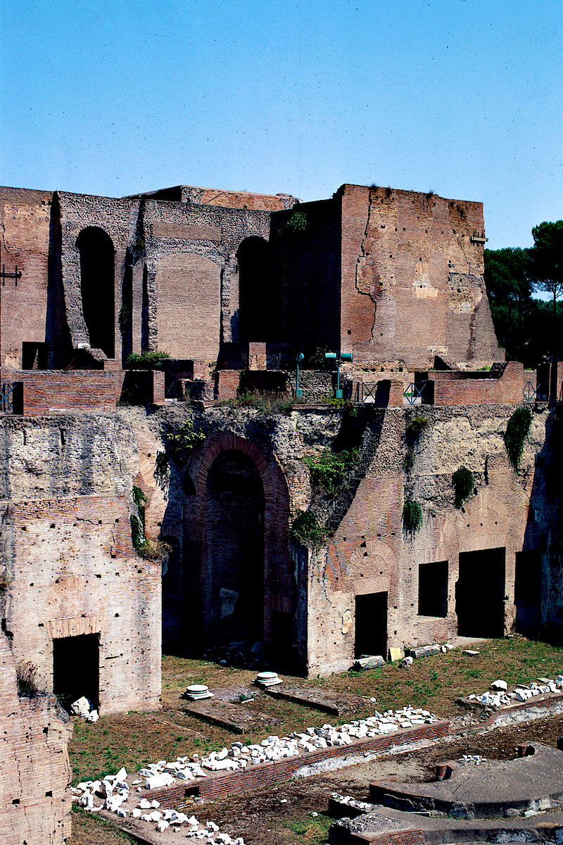 Domus Augustana, Rome photo © Thomas Deckker 1984