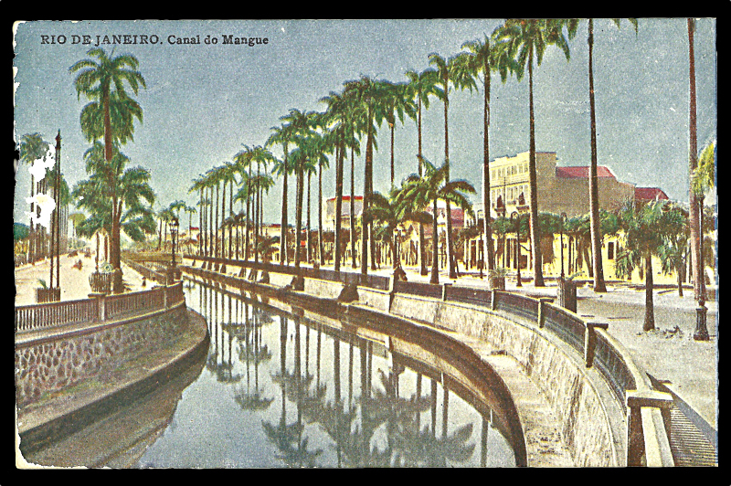 Rio: Canal do Mangue Postcard