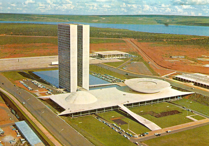 Postcard, Brasilia, date unknown c. 1960s
