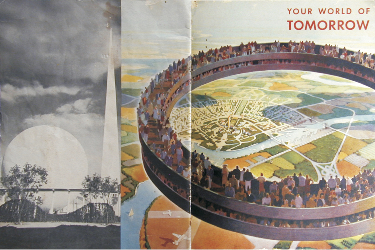 Wallace K. Harrison & J. Andre Fouilhoux / Henry Dreyfuss: Democracity, New York Worlds Fair 1939