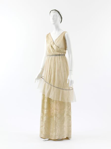 Paul Poiret: Evening Dress 'Théâtre des Champs-Élysées', 1913 [2005.193a-g] The Costume Institute, The Metropolitan Museum of Art, New York