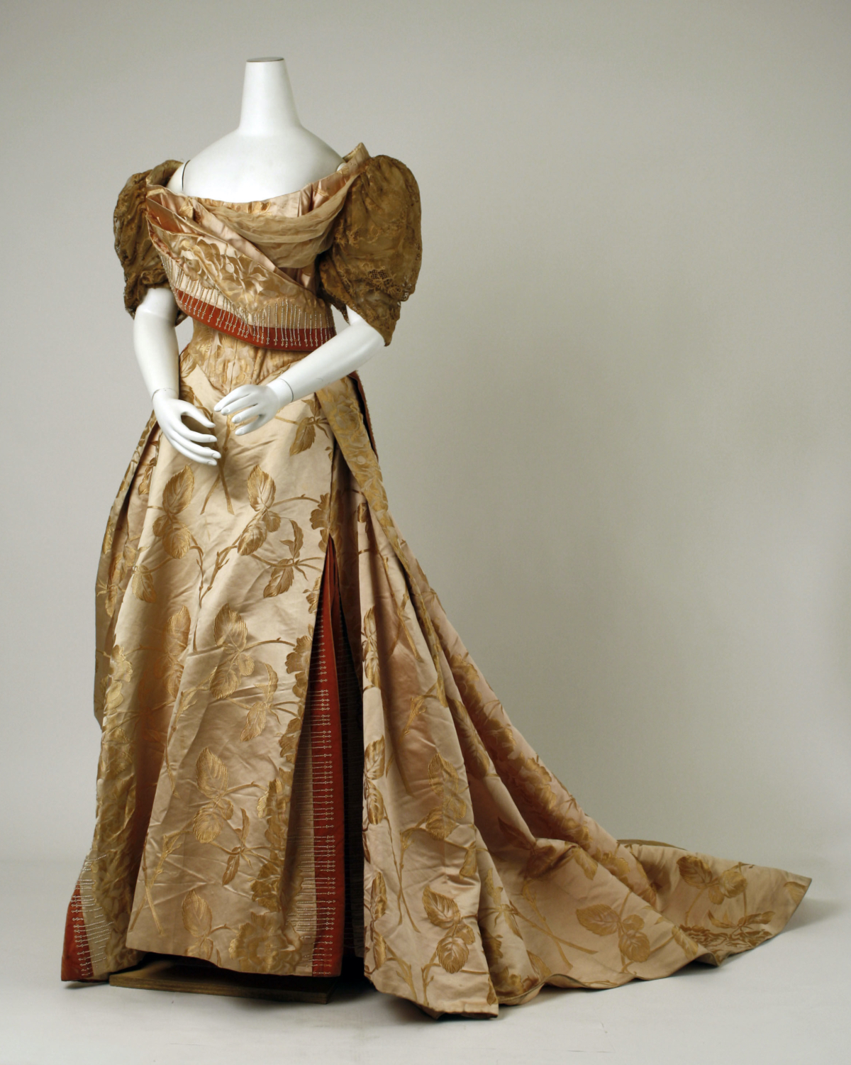 Charles Frederick Worth: Evening Dress,1889 [C.I.59.20] The Costume Institute, The Metropolitan Museum of Art, New York