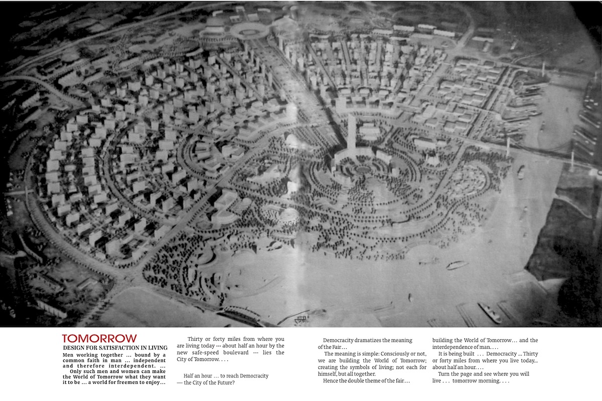 Democracity, New York World Fair.  Souvenir guide, 1939.