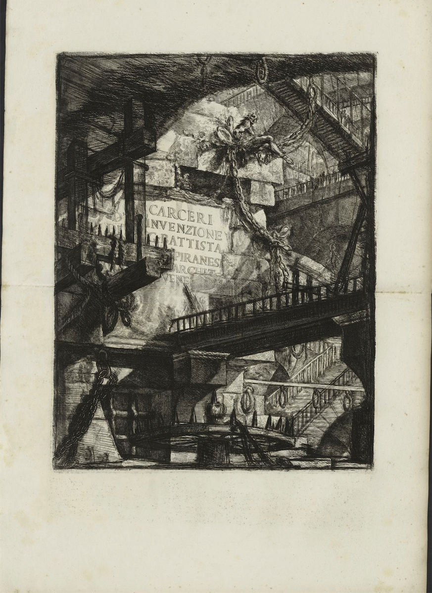 Giovanni Battista Piranesi: Le Carceri d'Invenzione (Rome 1750)