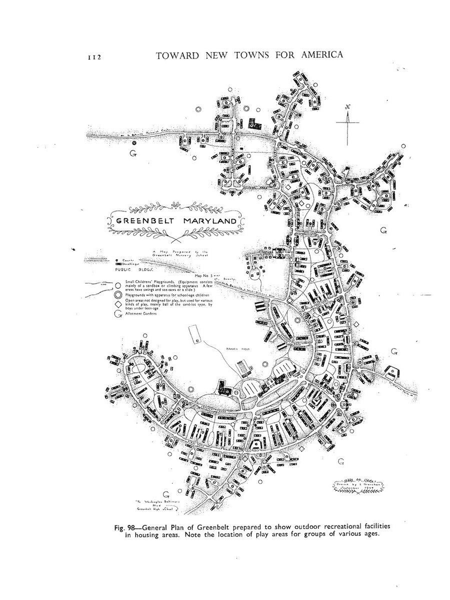 Clarence Stein: Towards New Towns for America 1951
