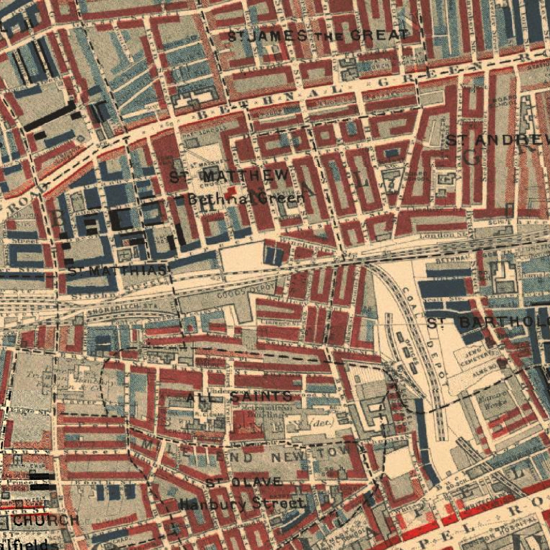 Booth Poverty Map of London