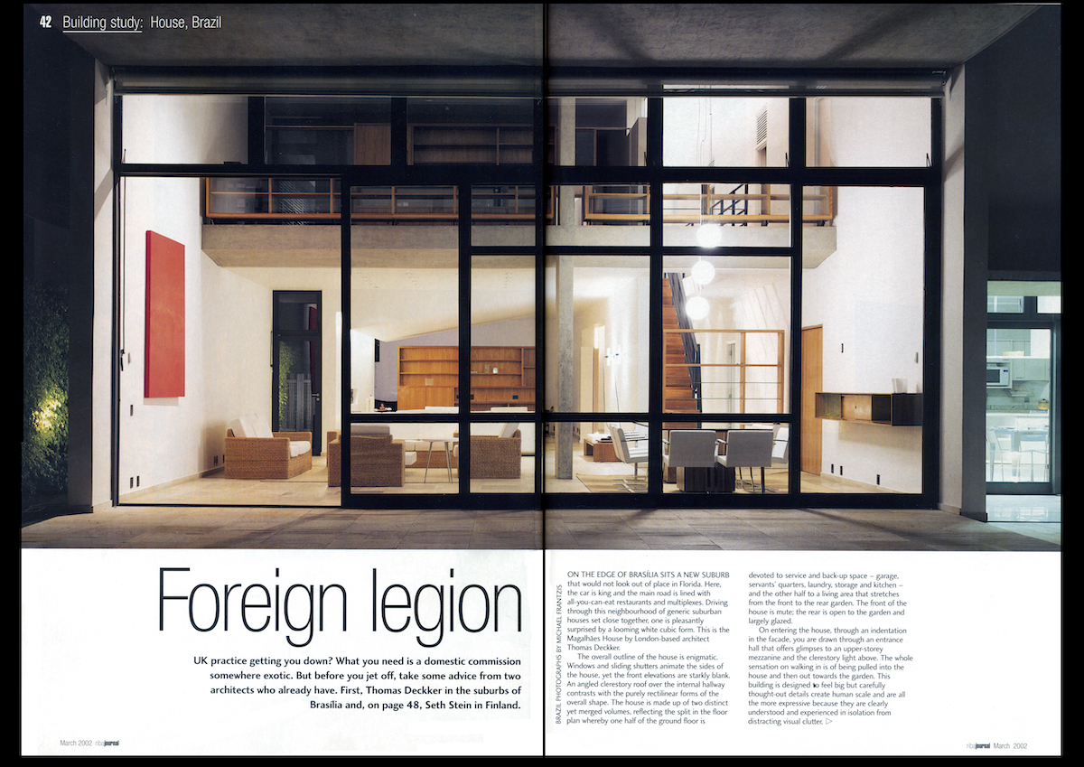 RIBA Journal: Foreign Legion